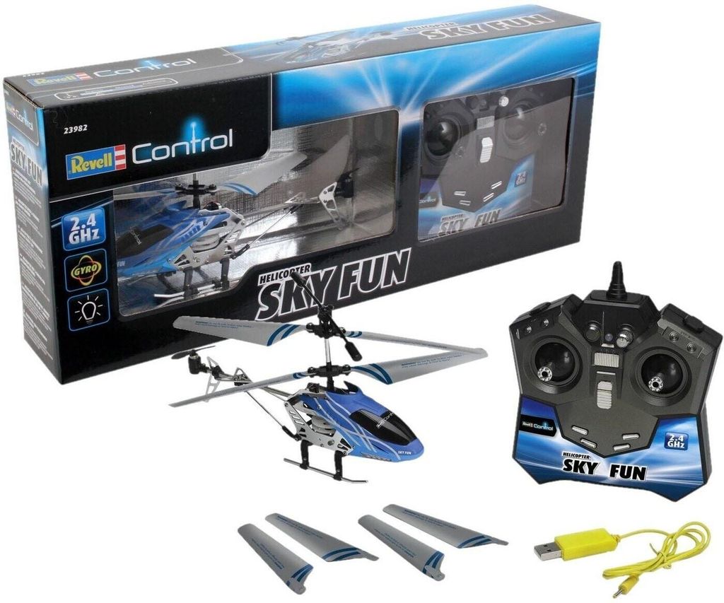 REVELL 23940 HÉLICOPTÈRE GLOWEE 2.0 Véhicule RC, Vert/Noir