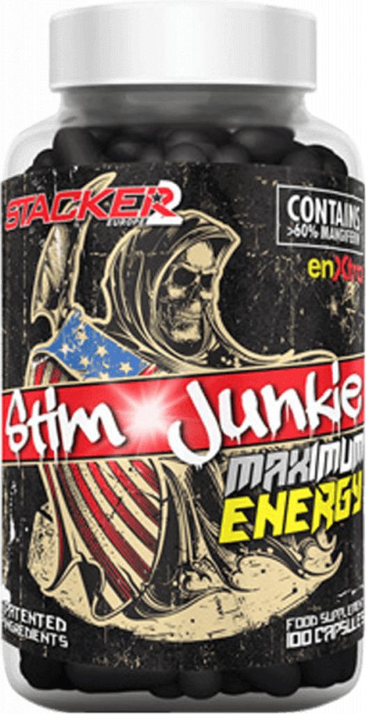 Stacker2 Stim Junkie (100) Unflavoured - Pre-Workout - Pre-Workout Booster
