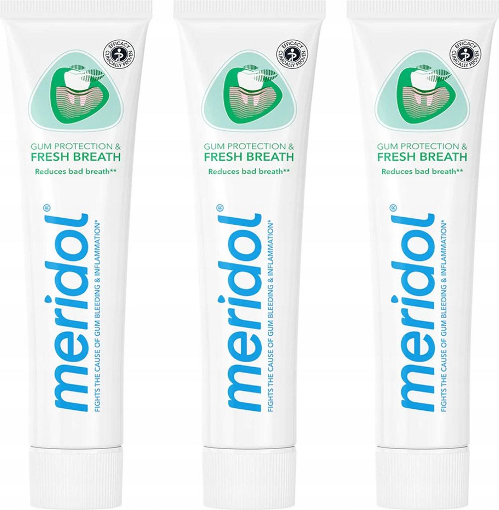 Meridol | Zahnpasta - Zahnpasta Fresh Breath 3X75Ml - Produktbild 