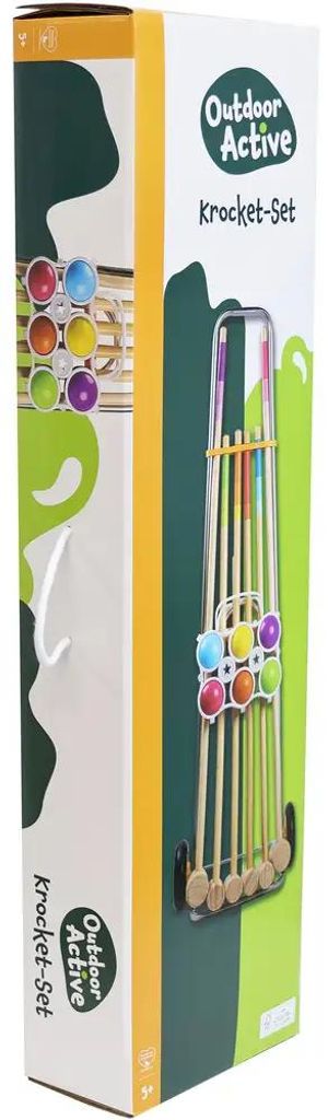 Carrello per croquet attivo da esterno per 6 giocatori, Immagine del prodotto 