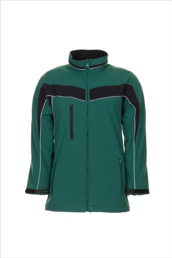 Planam Softshelljacke Plaline Gr. S grün/schwarz