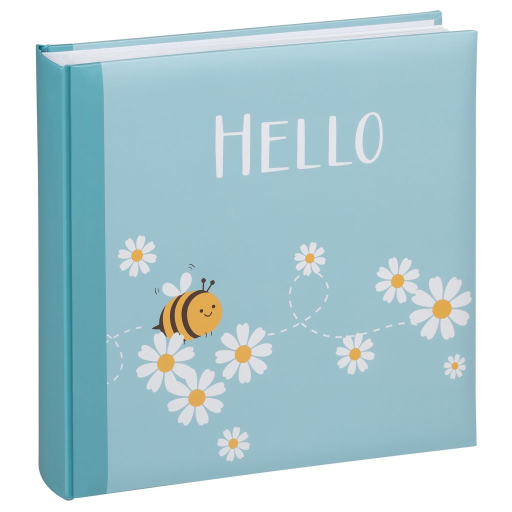 Walther, FA-281-1, Kinderalbum Hello Bee, blau, 26x25 cm, Fotoalbum