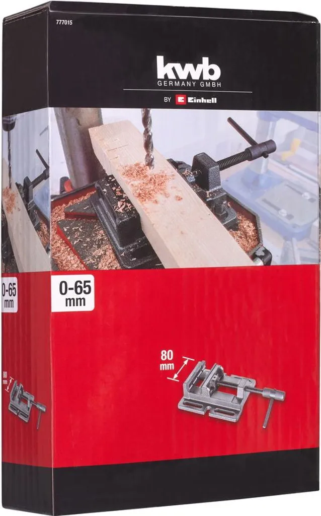 Étau 80 mm kwb by Einhell Accessoires stationnaires robuste et précis - 2