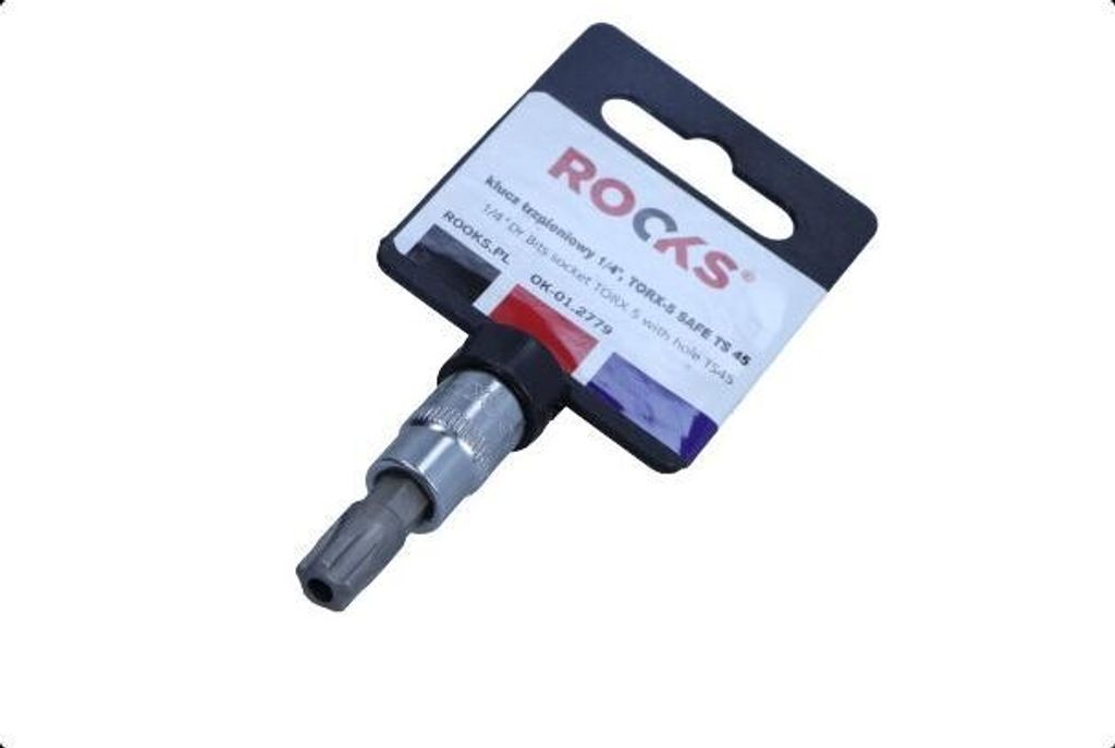 ROOKS Steckschlüsseleinsatz OK-01.2779 Chrom-Vanadium-Stahl
