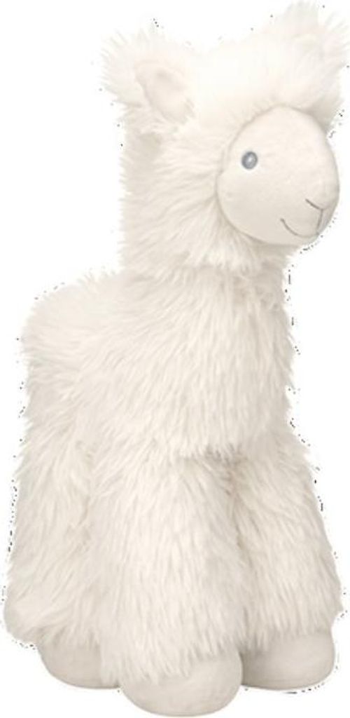 Happy Horse Kuscheltier Lama Levi 27 cm - weiß - nachhaltiges Plüschspielzeug