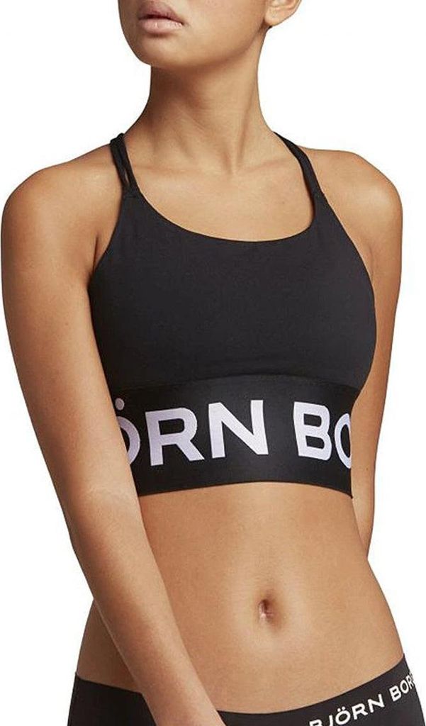 Björn Borg - Damen - Solider, leicht stützender Soft-Top-BH - farbig/schwarz - Größe 38