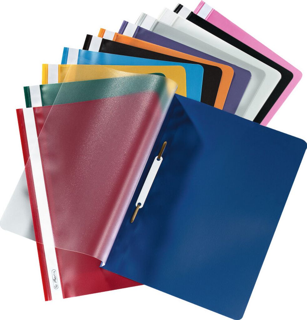 14 Herlitz Schnellhefter / DIN A4 / PP / extra stabil / 14 Produktbild