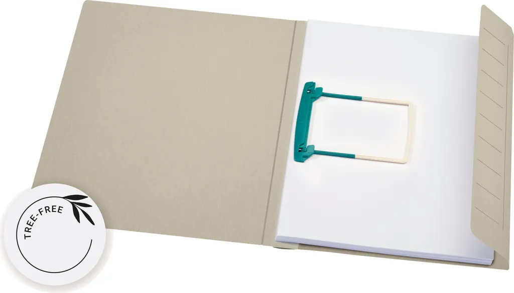 Classeurs A4 anti-déchirure Clipex beige pour archives durables