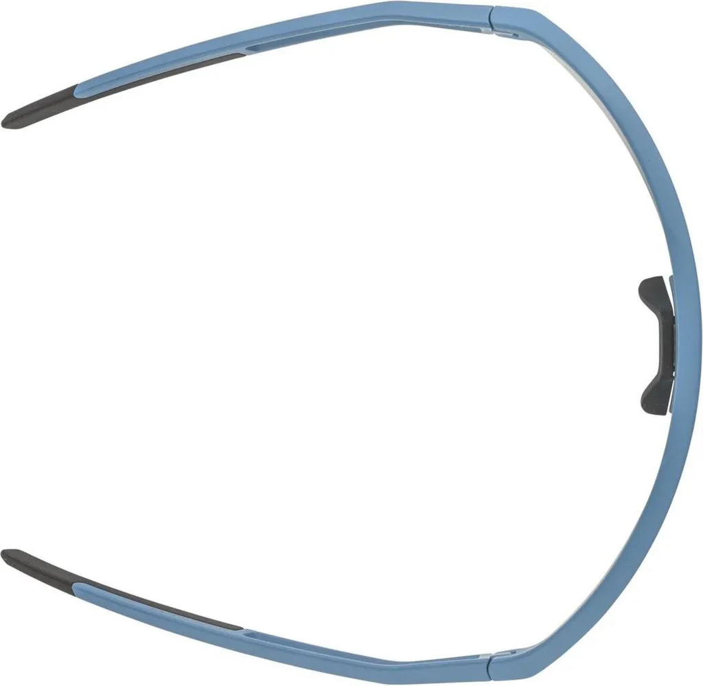 Alpina Sonic HR QV Lunettes Sport Bleu Fumé Mat Anti-Reflet et Anti-Buée