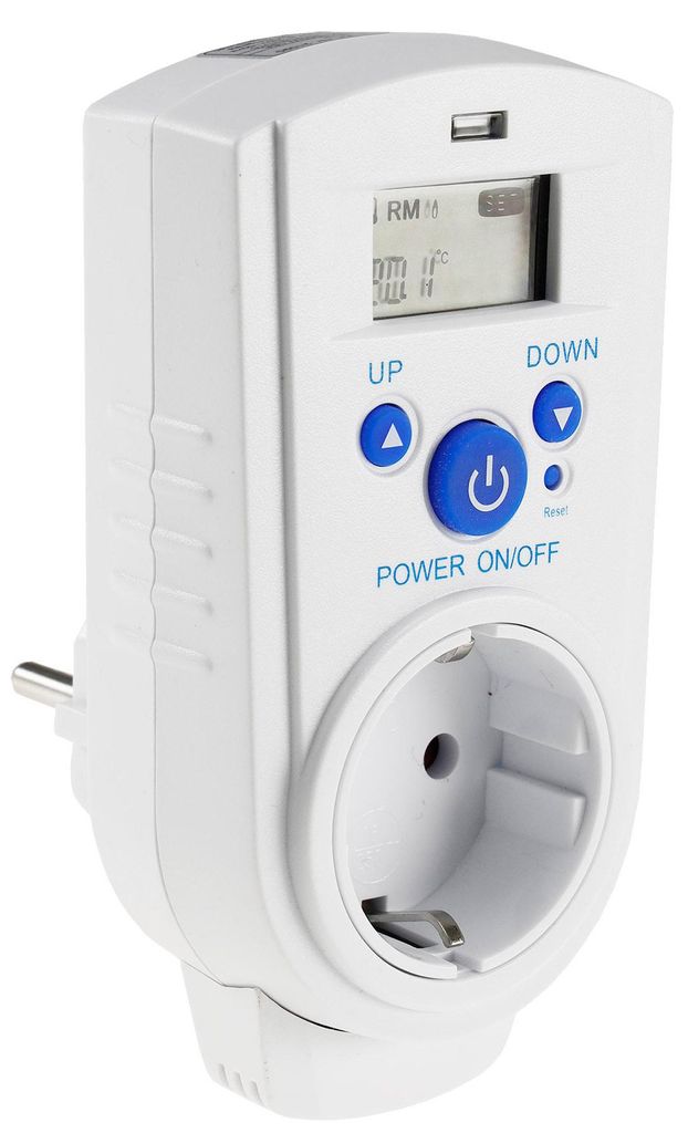 ChiliTec Steckdosen-Thermostat ST-35 digi max. 3500W, Produktbild 