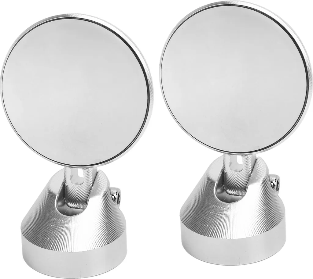 Rétroviseur Rond Argenté pour Vespa Sprint et Primavera 50 150 2013-2024