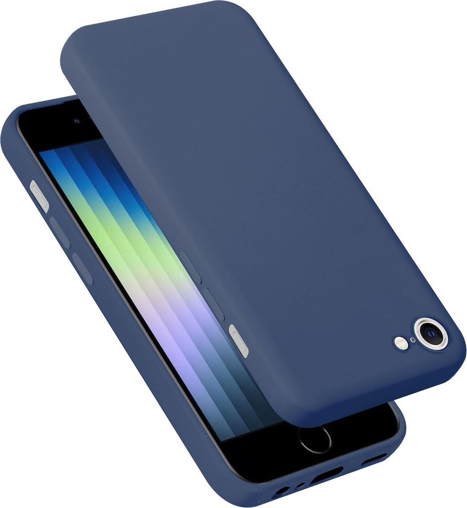 Cadorabo Hülle für Apple iPhone SE4 Hülle Silikon Handyhülle Case aus flüssigem Silikon, Kratzfeste und stoßfeste Schutzhülle für Apple iPh...