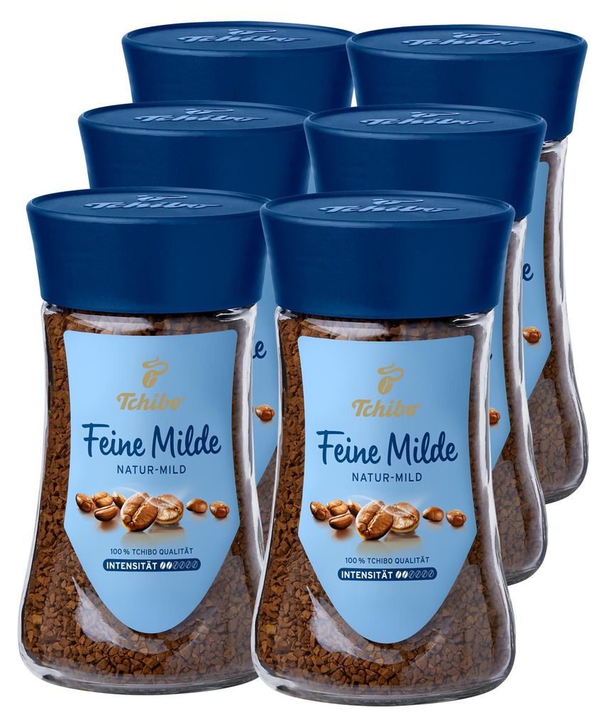 Tchibo Feine Milde Café instantané Maxipack, 600 g – 6 x Image du produit 