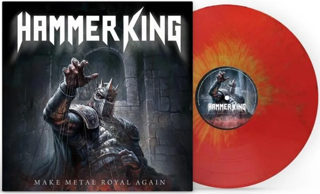 Hammer King Make Metal Royal Again Vinyle Rouge Doré : Le Son Premium
