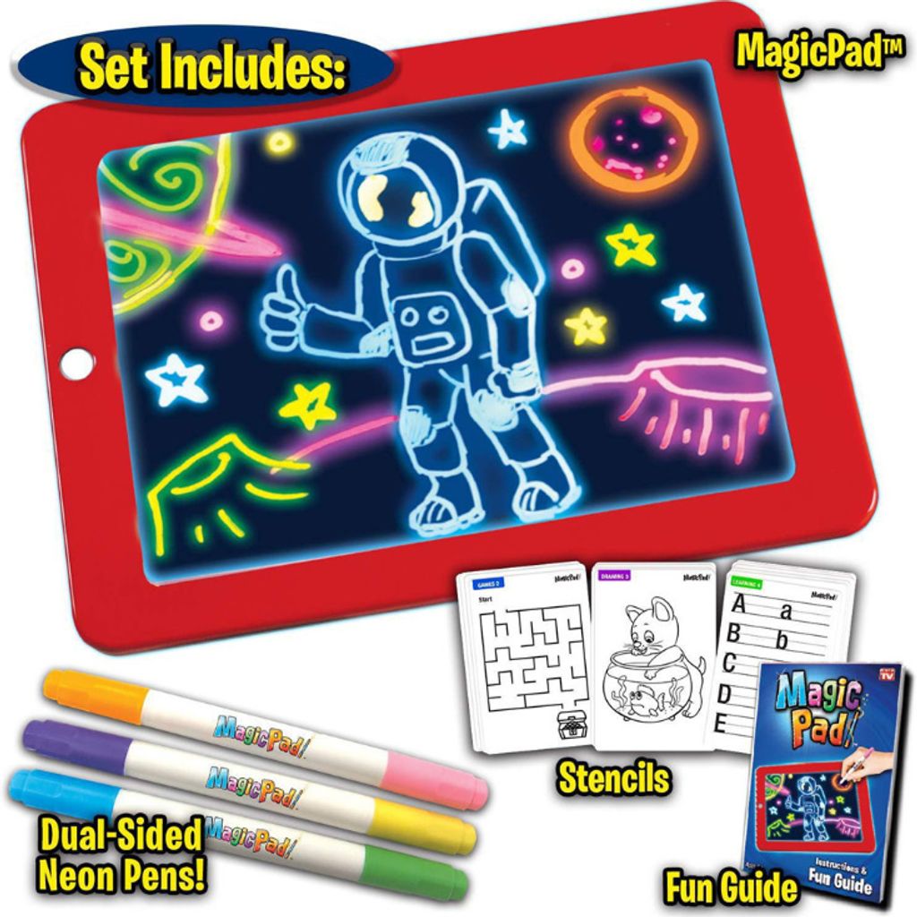 2019 Neuer Heißer Verkauf Heiß Malen Lernspielzeug Malen LED Pad für Kinder 