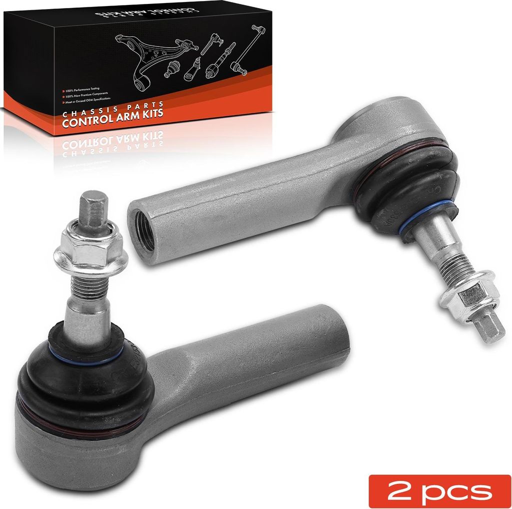 Frankberg 2x Spurstangenkopf Vorderachse für FORD USA Mustang Convertible Coupe 3.7L 4.0L 4.6L 5.0L 2010-2019