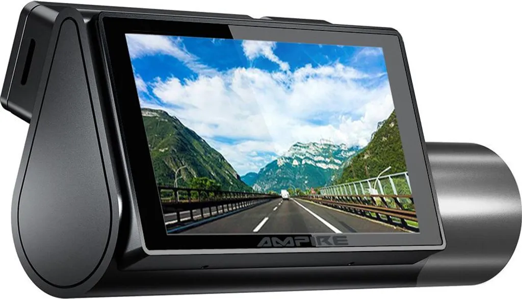 Dashcam double caméra Ampire DC7-Plus avec écran tactile de contrôle