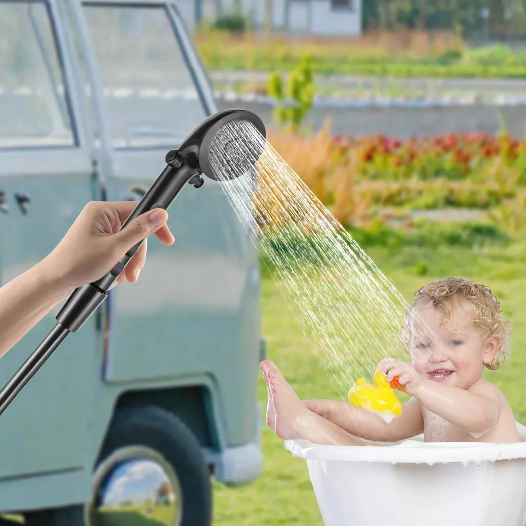 Solution Douche Extérieure Verrouillable pour Camping-car - Anti-vol - 4