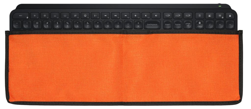 kwmobile Tastaturabdeckung kompatibel mit Logitech MX Keys Wireless Tastatur Hülle - Staubschutz Abdeckung mit Reißverschluss - Keyboard Cover in