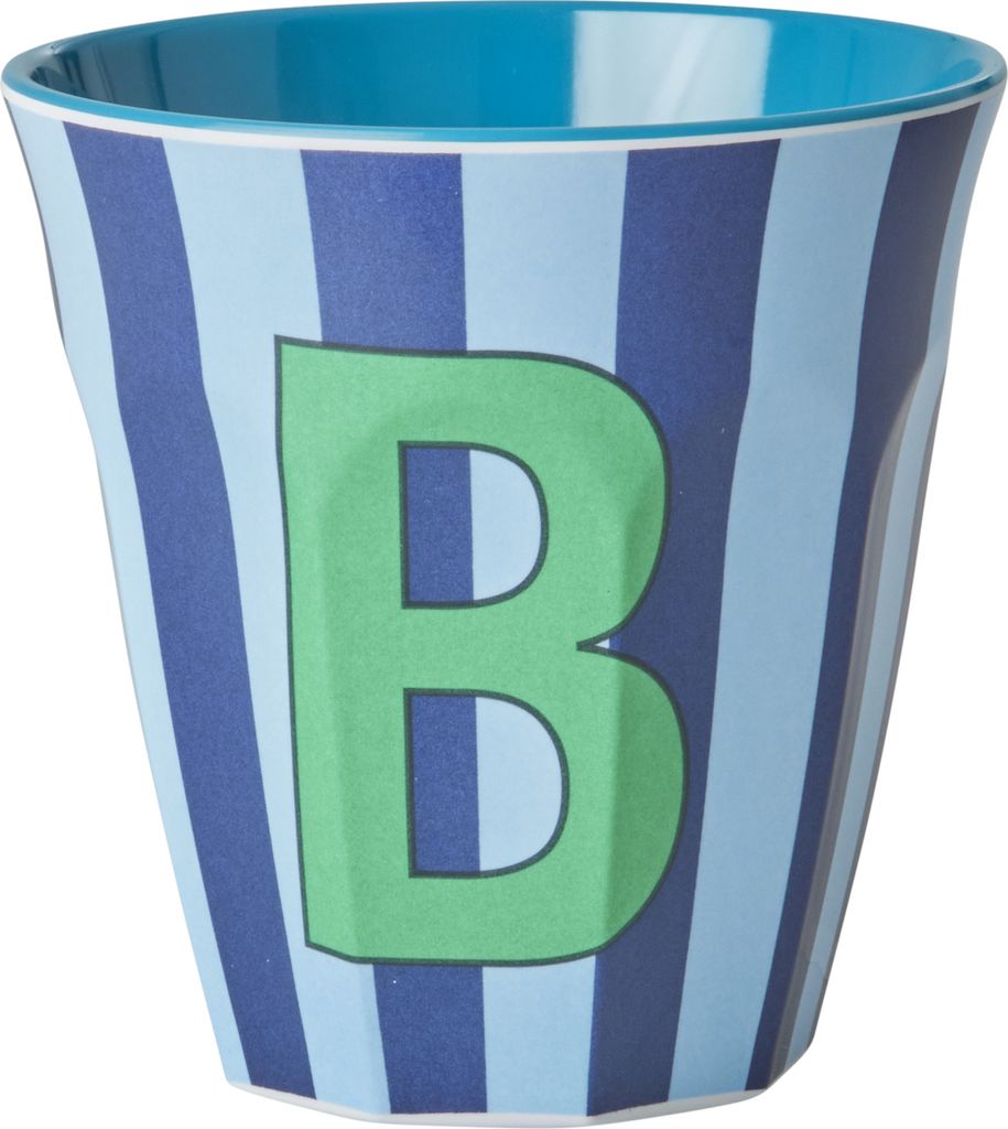 Rice Becher - TÜRKIS/BLAU - Buchstabe B Produktbild 
