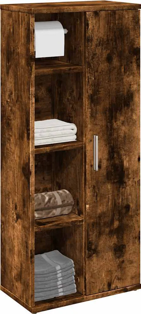 Mobile Bagno Design Rovere Affumicato 39x22x90 Maison Exclusive