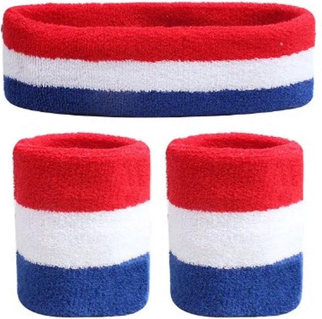 Go Go Gadget – Schweißband-Set – 3-teilig – 1 Stirnband + 2 Produktbild 