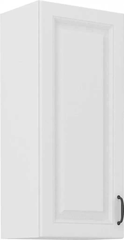 Armadietto Alto ad Angolo SOPHIA Bianco 40 cm | Mobile Salvaspazio Bagno