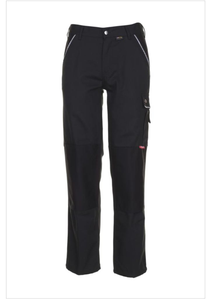 Planam  Canvas 320 Bundhose schwarz/schwarz Gr. 110, Produktbild 