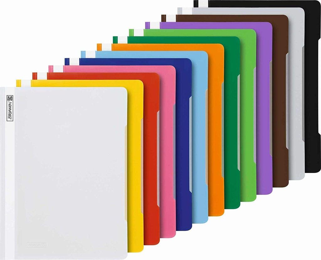 BRUNNEN Schnellhefter A4 14er Pack Kunststoff - 218440 Produktbild 