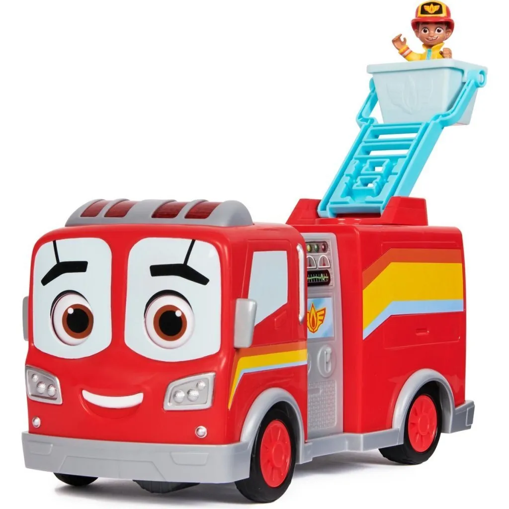 Disney Firebuds Bo et Flash Camion de pompiers interactif à effets son - 4