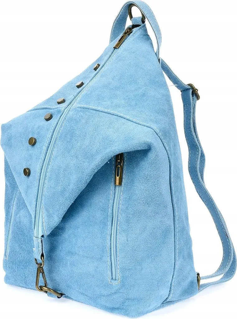 Sac à dos femme A4 en daim italien W14 : port confortable et stylé
