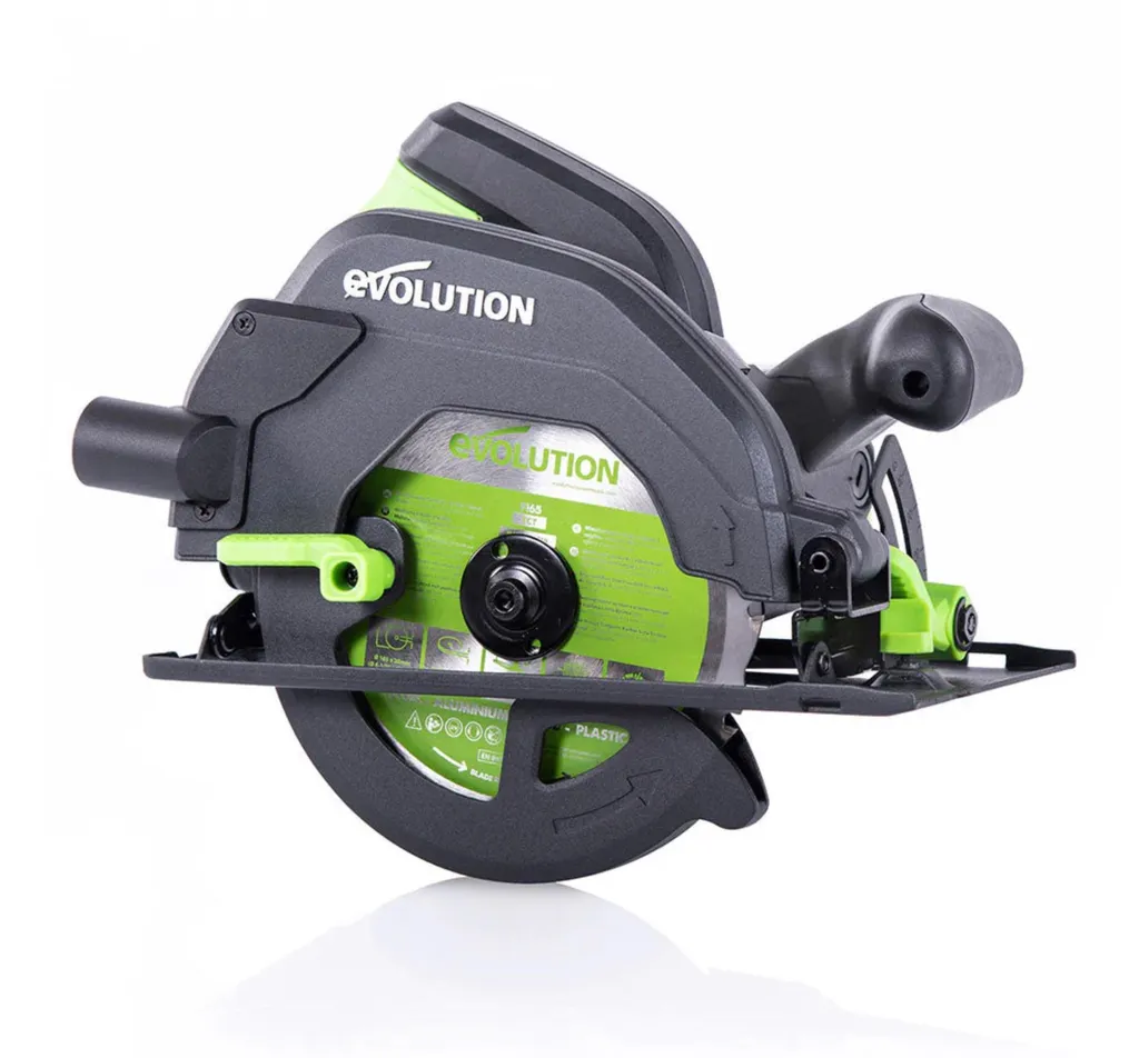 Scie Circulaire Evolution F165CCSL avec Technologie de Coupe Multi-lame
