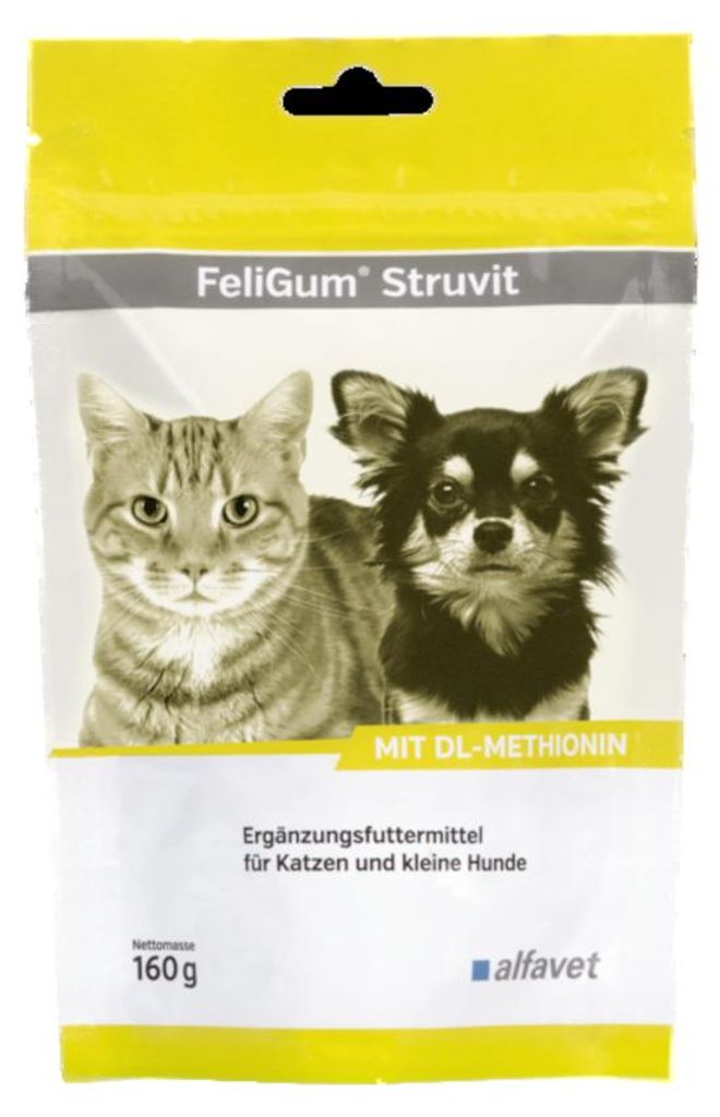 Alfavet FeliGum Struvit 160g: voeding om struvietstenen op Productafbeelding 
