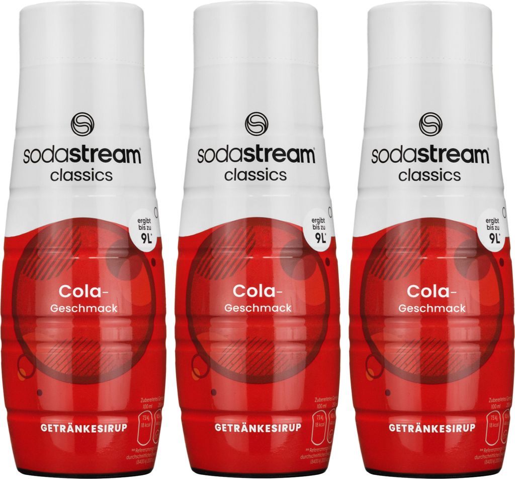 SodaStream Sirop pour boissons Cola, 440ml, 3 pièces, Image du produit 