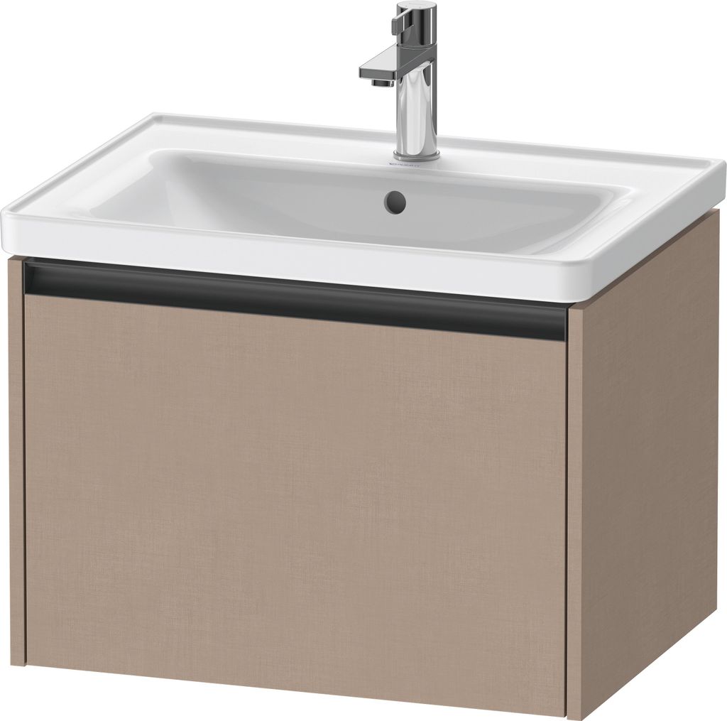 Duravit Ketho.2 Wastafelonderkast 63,4x45,5x44 cm Mat Produktbild 