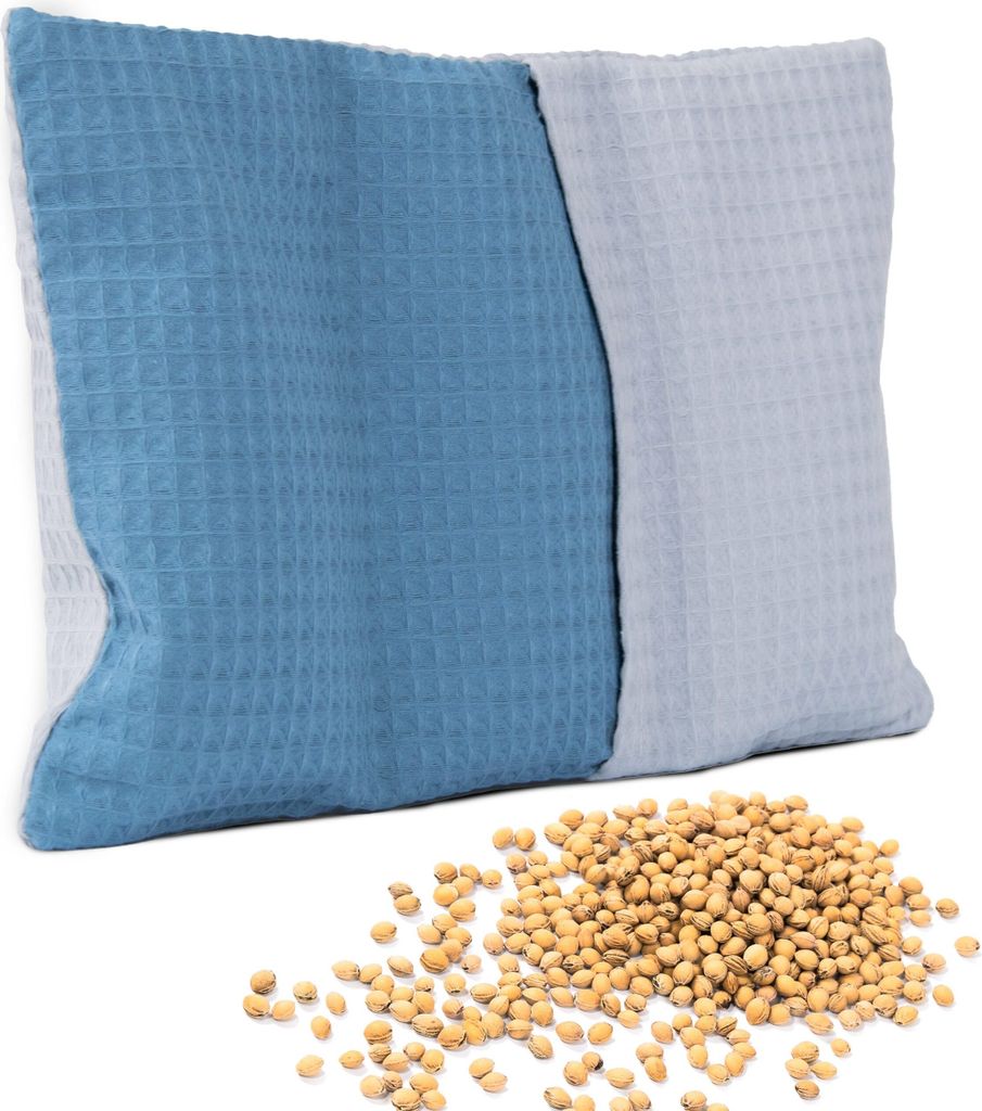 Amilian Kirschkernkissen ca. 20x30cm Wärmekissen Kirschkern Sack Wärmekompresse für Kinder Erwachsene ideal als Massagekissen Kältekissen