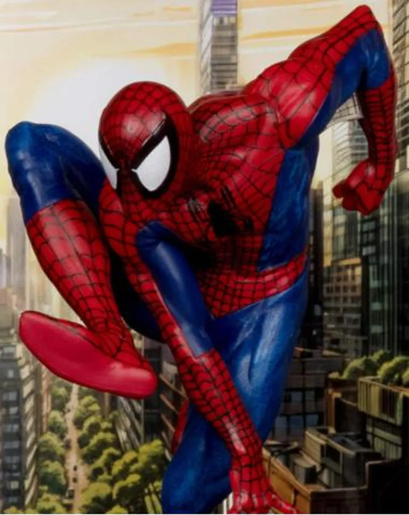 Miniature Marvel Spider-Man PVC 9cm #6 - Statue Iron Studios 1/10 - 8
