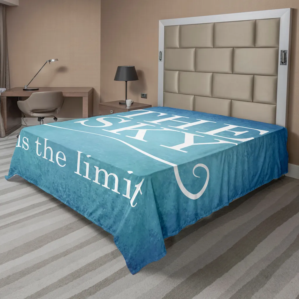 Drap plat grand format 275x260 cm doux et confortable contre la chaleur