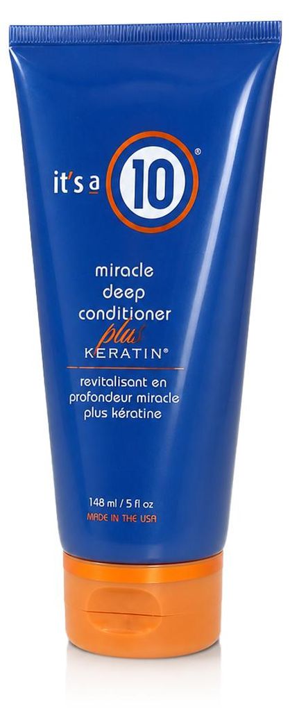 Het is een 10 Miracle Deep Plus Keratin product, 148 ml, Productafbeelding 