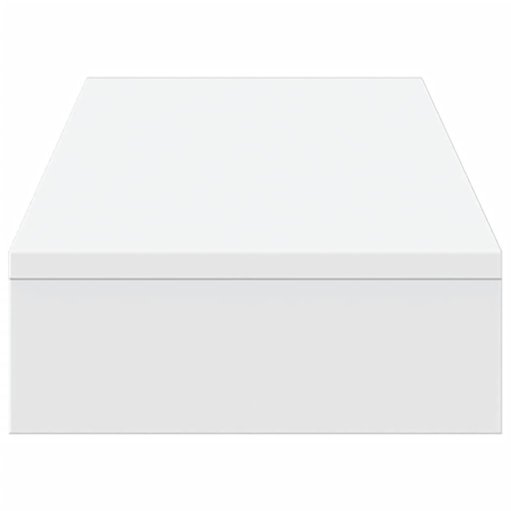vidaXL Podstawa pod monitor biała 100x27x10 cm Materiał Zdjęcie produktu 5
