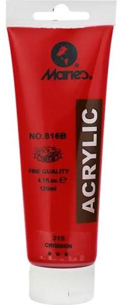 Maries Acrylfarbe, rot, 120 ml, 816B-315 – Kw trade