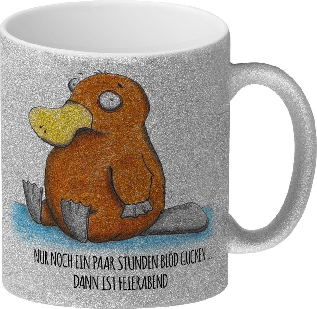 Nur noch ein paar Stunden blöd gucken, dann ist Feierabend Produktbild 