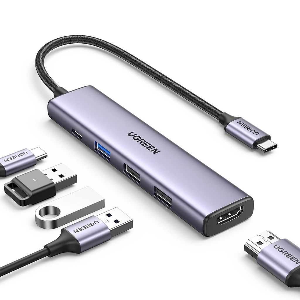 Ugreen 15495, Przewodowa, USB 3.2 Gen 1 (3.1 Gen 1) Type-C, Zdjęcie produktu 