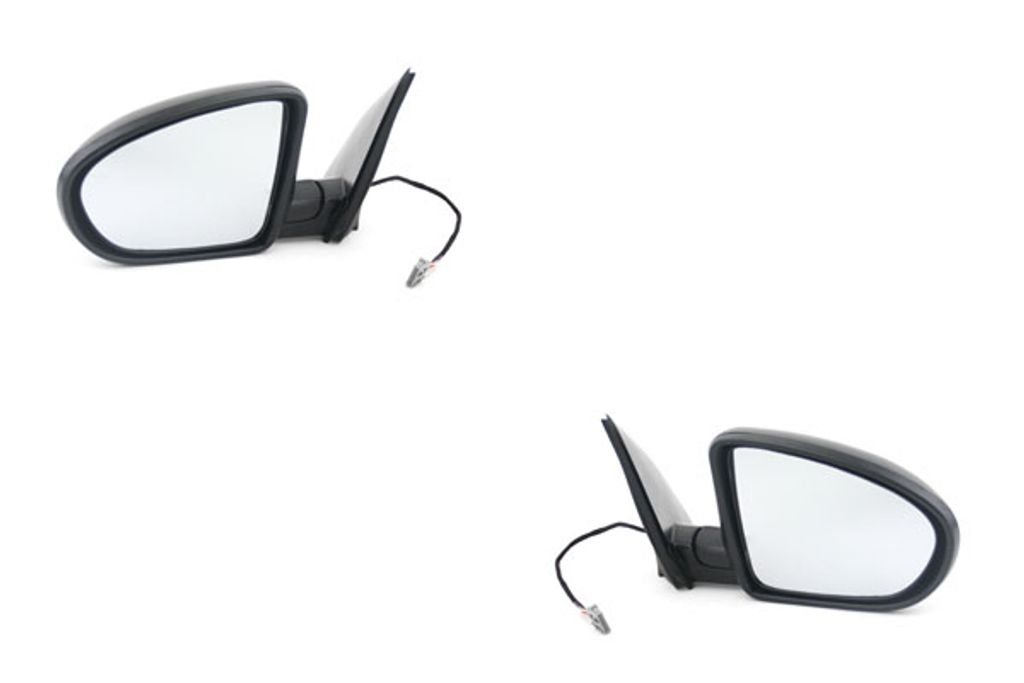 Außenspiegel passend für Nissan Qashqai J10 02/2007- Set li re grundiert 96302JD84A 96302JD92A 96301JD84A 96301JD920 Johns