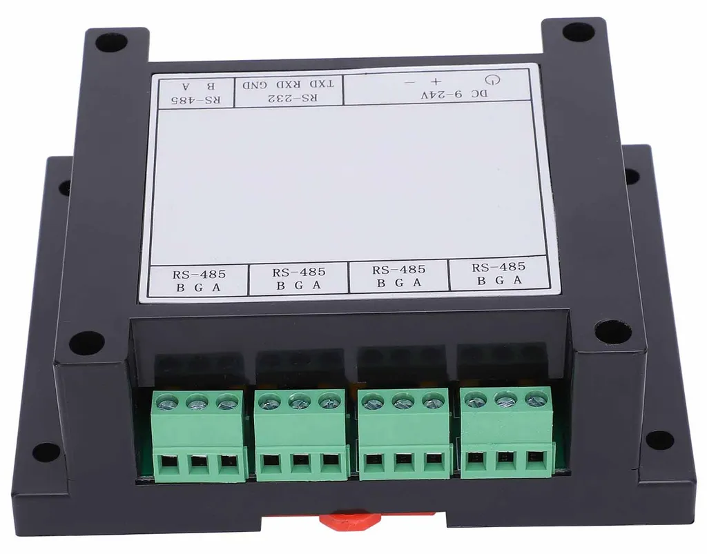 Isolateur RS485 Industriel 4 Canaux - Protection Optique et Signal Stable