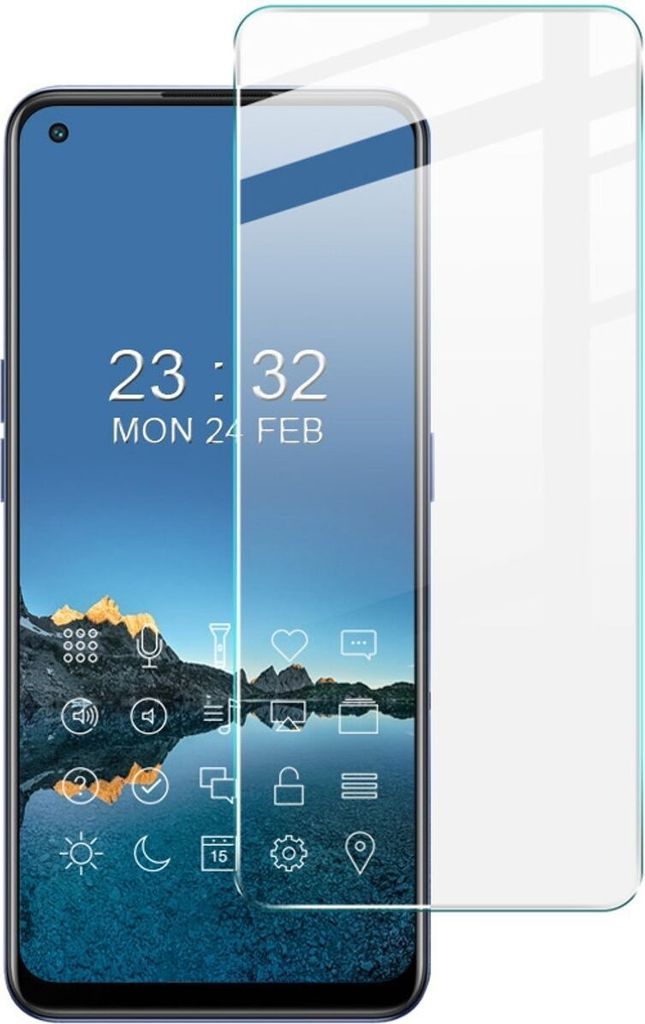 Displayschutz Panzerfolie für Oppo Reno7 5G - Glas