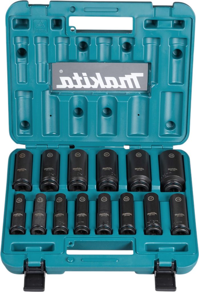 Makita IMPACT BLACK 1/2 Zoll Schlagnuss-Set 14-teilig Produktbild 