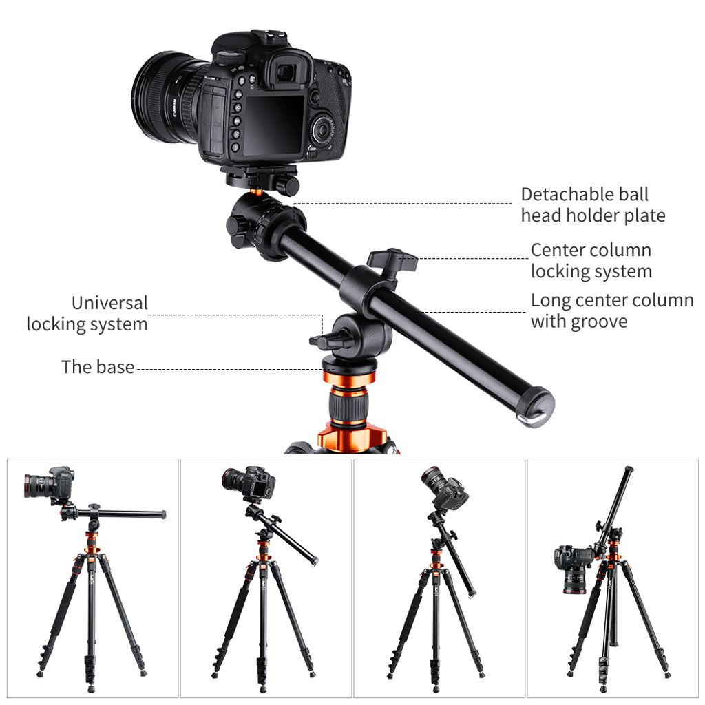 K&F CONCEPT S210 2M/78,7 palce Profesionální fotografický Obrázek produktu 2