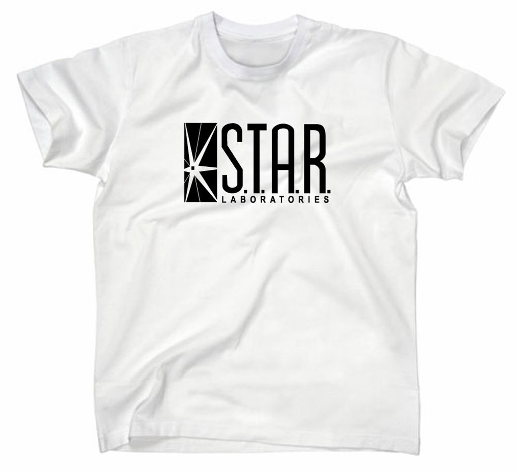 Styletex23 T-Shirt Star Laboratories, Logo, weiss, M