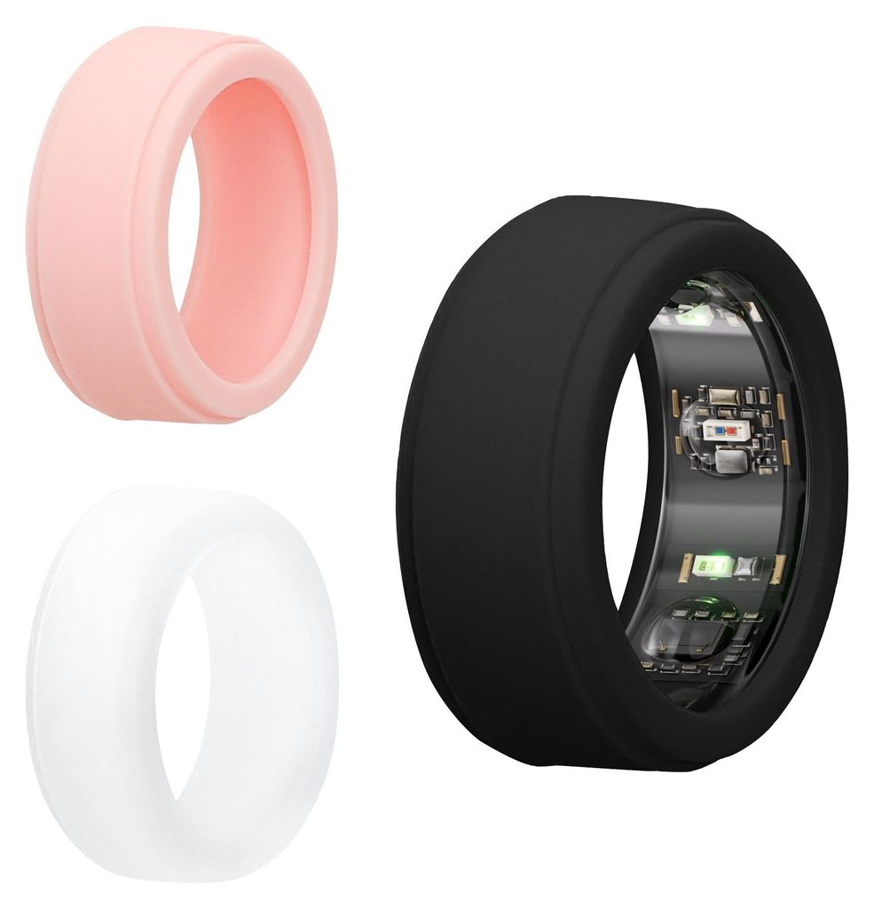 kwmobile 3x Smart Ring Protector kompatibel mit Oura Ring Produktbild 